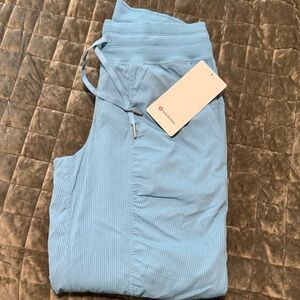 Light Blue Lululemon dance studio Joggers